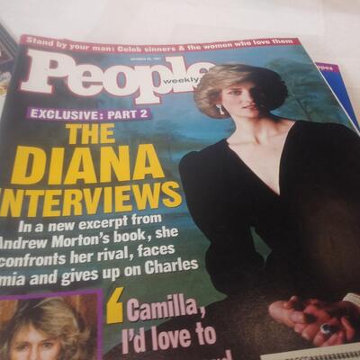 Collection of Lady Diana Magazines