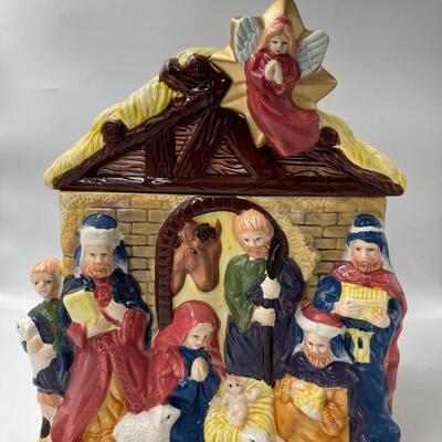 Jay Imports Nativity Cookie Jar