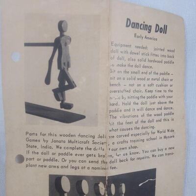 Vintage Dancing Doll Toy