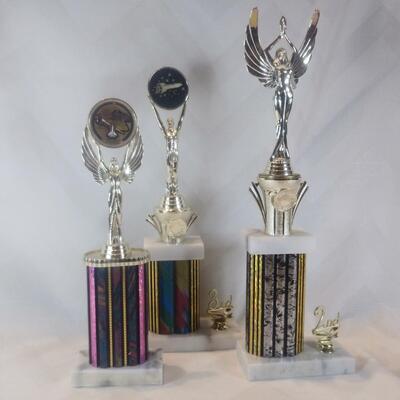 Trio of Science Trophies