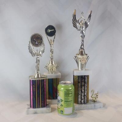 Trio of Science Trophies