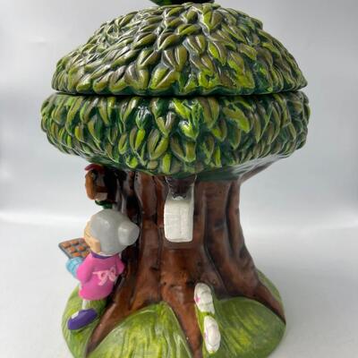 Keebler Elf Tree  Cookie Jar L.E.
