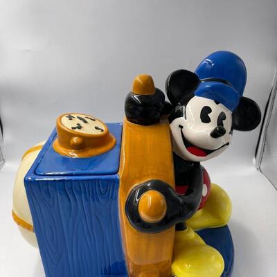 Limited Edition Mickey Mouse Steamboat Willie Cookie Jar