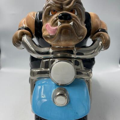 Ruff Rider Cookie Jar