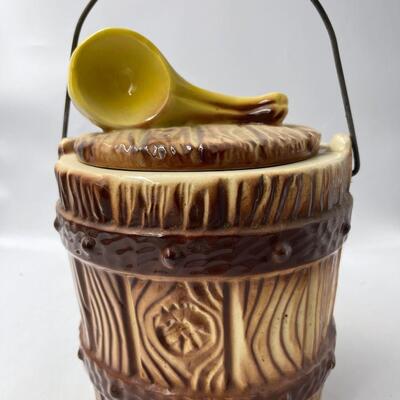 Pail and Ladle Cookie Jar