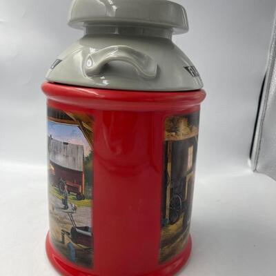 Farmall Tractor Cookie Jar
