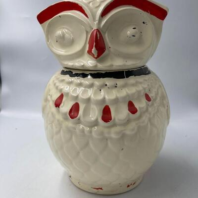 Owl Cookie Jar