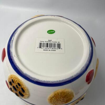 Camp Grandma Cookie Jar