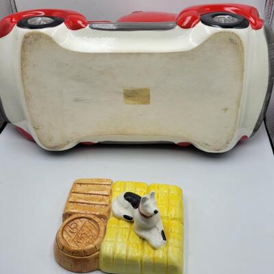 Red Truck Cookie Jar