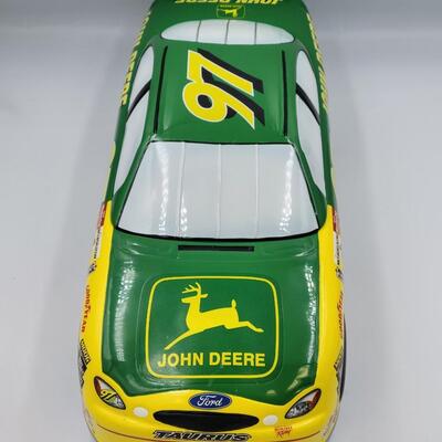 John Deere Race Car Cookie Jar