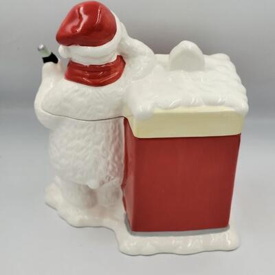 Coca Cola Polar Bear Cookie Jar