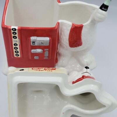 Coca Cola Polar Bear Cookie Jar