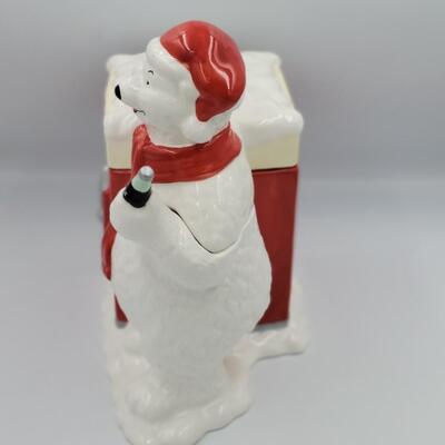 Coca Cola Polar Bear Cookie Jar