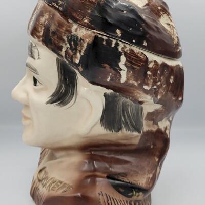 Davy Crocket Cookie Jar