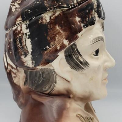 Davy Crocket Cookie Jar