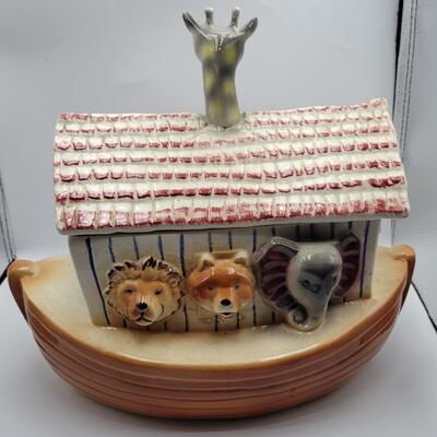 Noah's Ark Cookie Jar