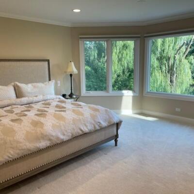 Restoration Hardware MAISON FABRIC PANEL BED (mattress sold separately)