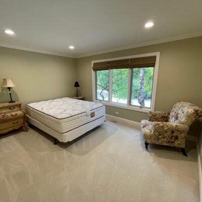 Luxury Queen Size Box Spring, Mattress and Frame