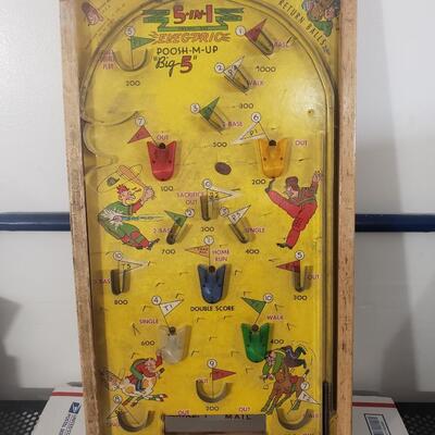 Vintage pinball game