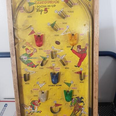 Vintage pinball game