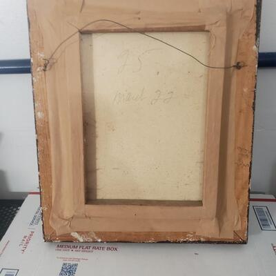 Painting framed