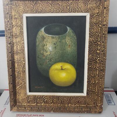 Painting framed