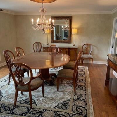 Exquisite Handmade Area Rug (Wool and Silk blend)