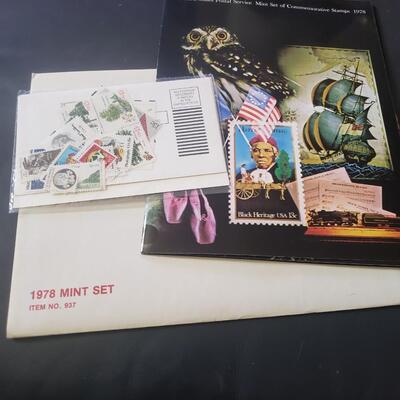 Stamps 1978 commemberative set sealed