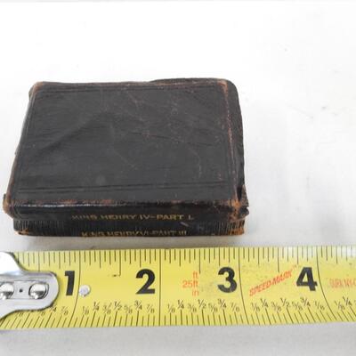 Vintage Mini Shakespeare Books: King Henry IV, Part I, King Henry VI Part II