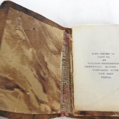 Vintage Mini Shakespeare Books: King Henry IV, Part I, King Henry VI Part II