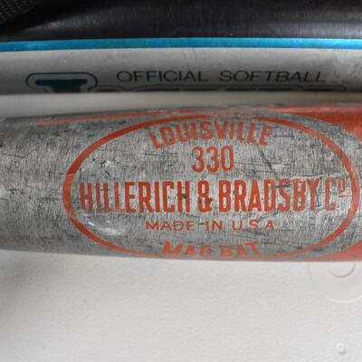 Sport Lot, Softball Bat, MAG Bat, Bat Bag and Baseball Tee