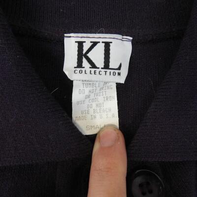 3 Women's Sweaters: Small, KL Collection, DownEast Outfitters