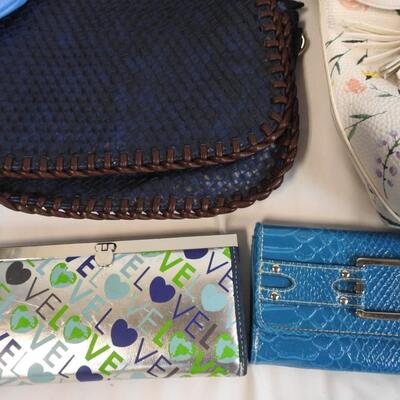10 Purses: Assorted Colors and Brands: San Francisco, Bueno, Kelly & Katie