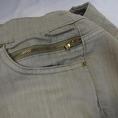 Two Pairs of Pants, Chico's, Platinum Denim, So Slimming, Size 25