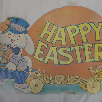 12 Easter Paper Cutouts, Peck Incorporated, Eureka - Vintage