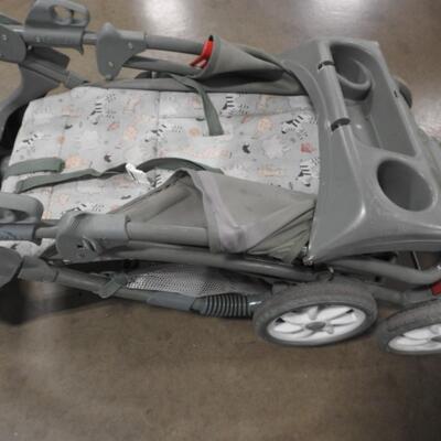 Graco Green Stroller, Used, Foldable