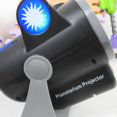 6 pc Kids, Planetarium Projector With Slides, Foam Floor Pieces, Minnie Push Car