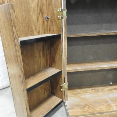 Wooden Video Cabinet, Vintage