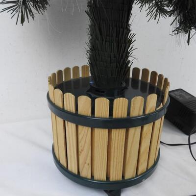 Fiber Optic Faux Tree/Bush, Works
