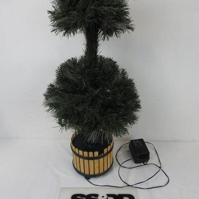 Fiber Optic Faux Tree/Bush, Works