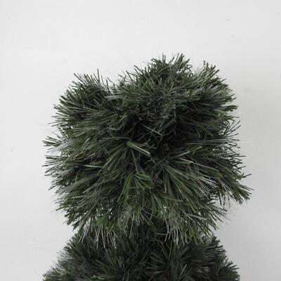 Fiber Optic Faux Tree/Bush, Works