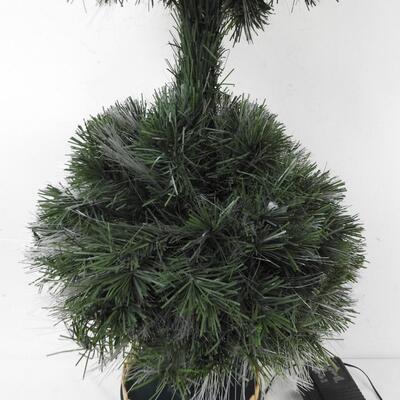 Fiber Optic Faux Tree/Bush, Works
