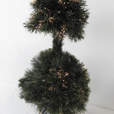 Fiber Optic Faux Tree/Bush, Works