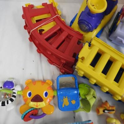 Kids Lot: Trains, Fisher Price, Little People, Wooden Kitchen