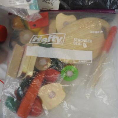 Kids Lot: Trains, Fisher Price, Little People, Wooden Kitchen