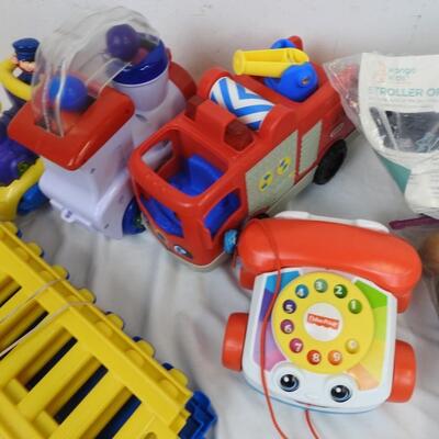 Kids Lot: Trains, Fisher Price, Little People, Wooden Kitchen