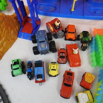 Kids Toy Lot: Fisher Price, Thomas the Train Engine, Car Track