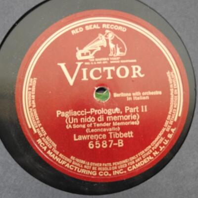 12 Records, Five 78's, Seven 33 1/2's, Italian and Romantic Music