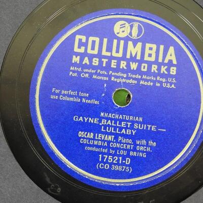 12 Records, Five 78's, Seven 33 1/2's, Italian and Romantic Music