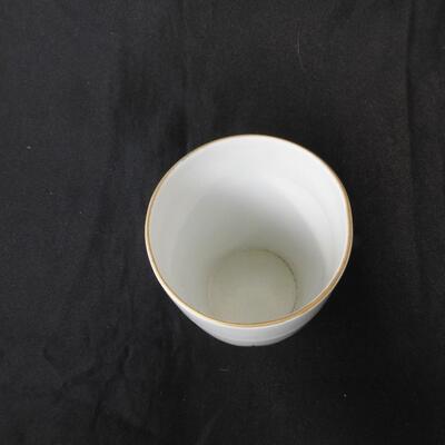 Fukagawa Arita 5 Handpainted Glasses, Japanese Mountain Theme